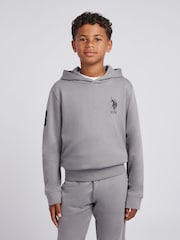 U.S. Polo Assn. Grey Player 3 Hoodie and Joggers Set - Image 1 of 10