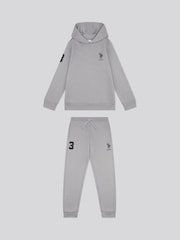 U.S. Polo Assn. Grey Player 3 Hoodie and Joggers Set - Image 7 of 10