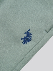 U.S. Polo Assn. Green Double Horsemen Crew Sweatshirt and Joggers Set - Image 12 of 12