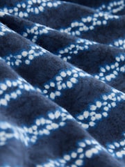 Indigo Blue Jersey Check Pyjamas Shorts 2 Pack - Image 5 of 7