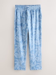 Blau - Printed Short Sleeve Pyjamas Set - Bild 7 von 10