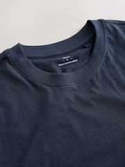 Blau - Printed Short Sleeve Pyjamas Set - Bild 9 von 10