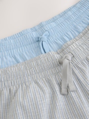 藍色/灰色 - 針織睡衣 2 包 - 圖片 10，共 11