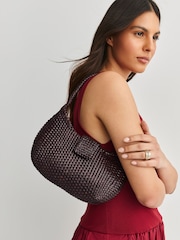 Rixo x Dragon Diffusion Dark Brown Saoirse Bag - Image 2 of 10