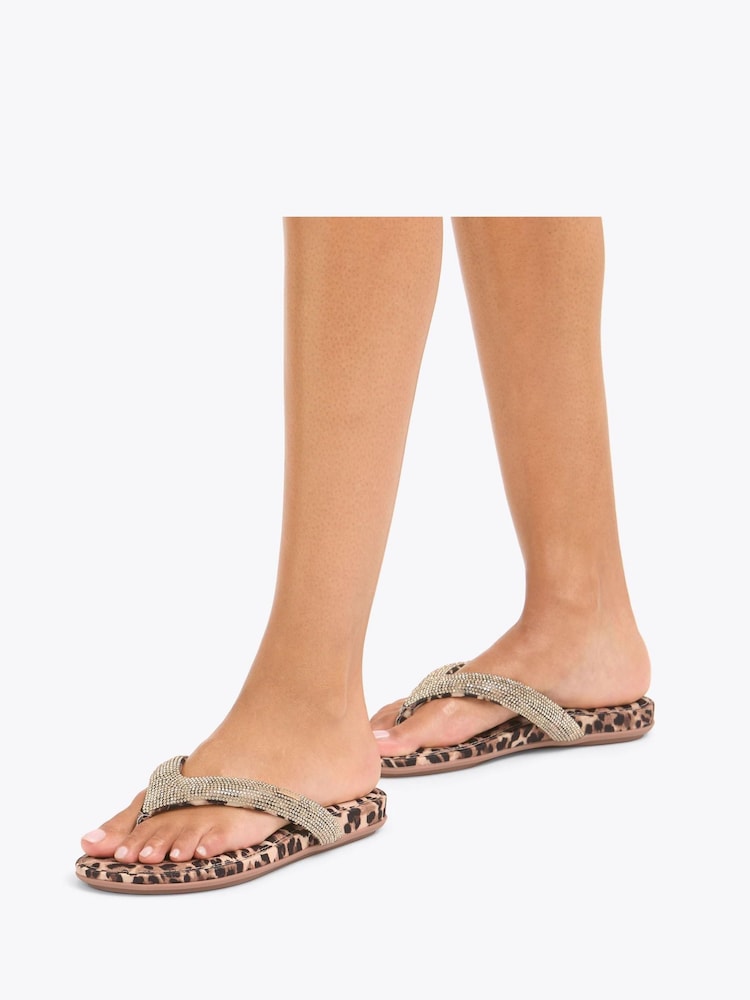 Carvela Black Riviera Jewel Sandals - Image 5 of 5 Carvela Black Riviera Jewel Sandals - Image 5 of 5