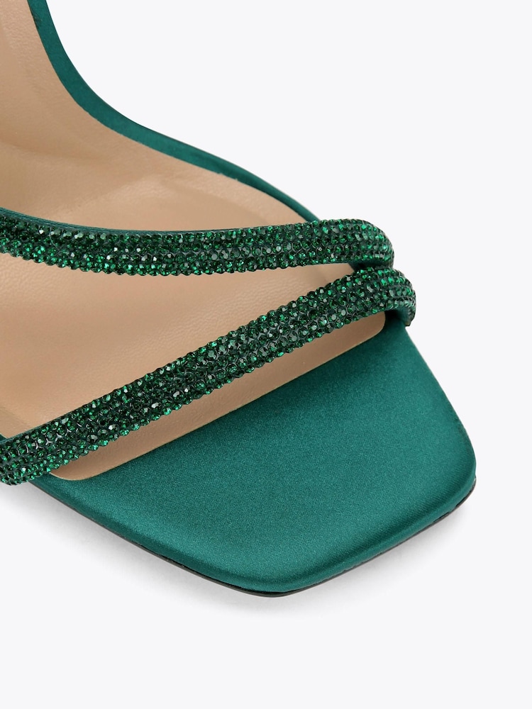Carvela Green Carvela Paparazzi Sandals - Image 5 of 5