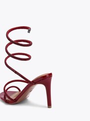 KG Kurt Geiger Red Athena Sandals - Image 4 of 5
