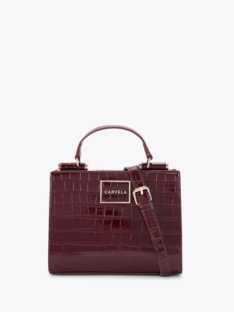 Carvela Mini Red Jessica Tote 2 Bag - Image 1 of 4