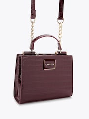 Carvela Mini Red Jessica Tote 2 Bag - Image 2 of 4