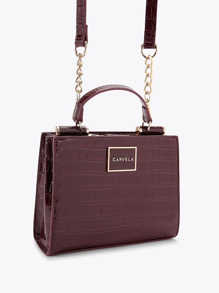 Carvela Mini Red Jessica Tote 2 Bag - Image 2 of 4 Carvela Mini Red Jessica Tote 2 Bag - Image 2 of 4