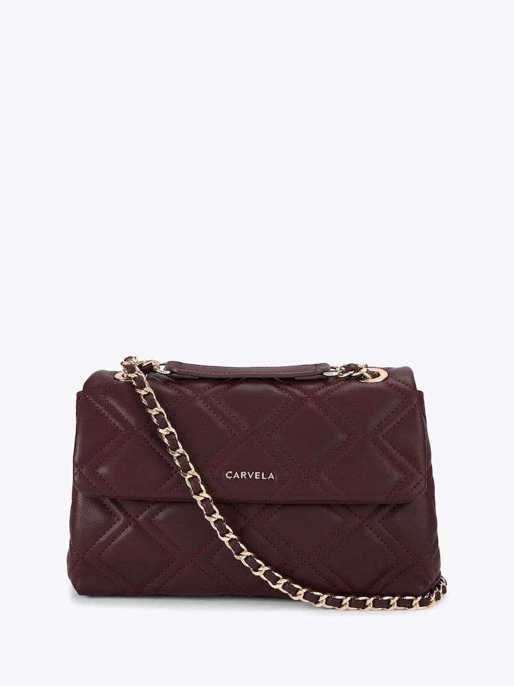 Carvela Large Rosa Chain Shoulder Bag - Image 1 of 4
