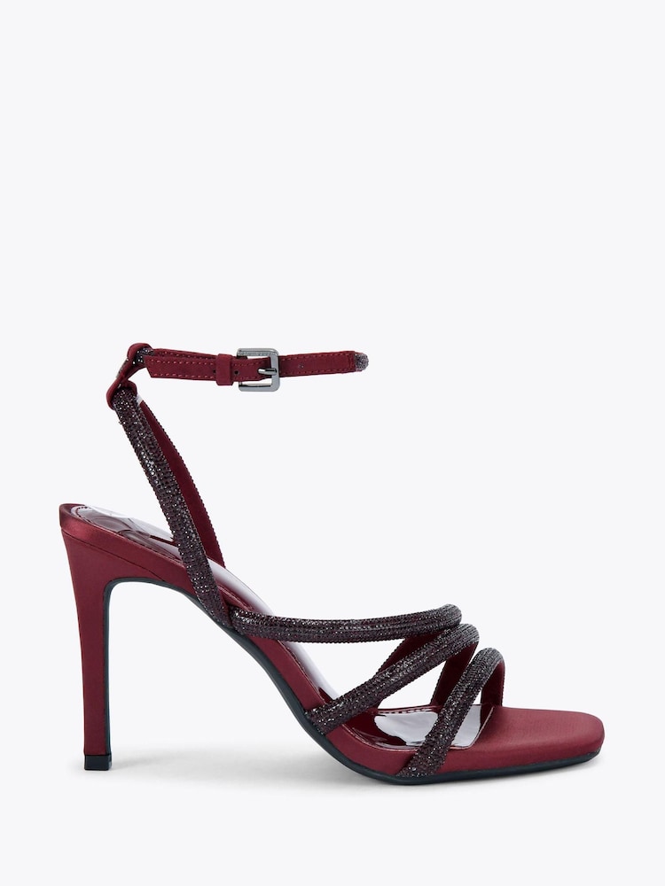 Rojo - KG Kurt Geiger Savanna Sandals - Imagen 1 de 4