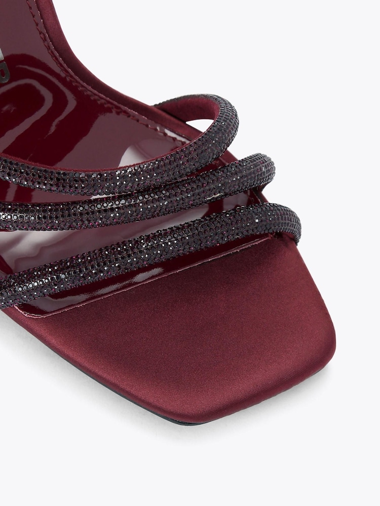 Rojo - KG Kurt Geiger Savanna Sandals - Imagen 4 de 4