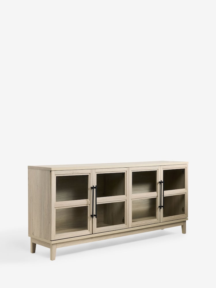 Light Langton Oak Effect Extra Large Sideboard - Image 11 of 11