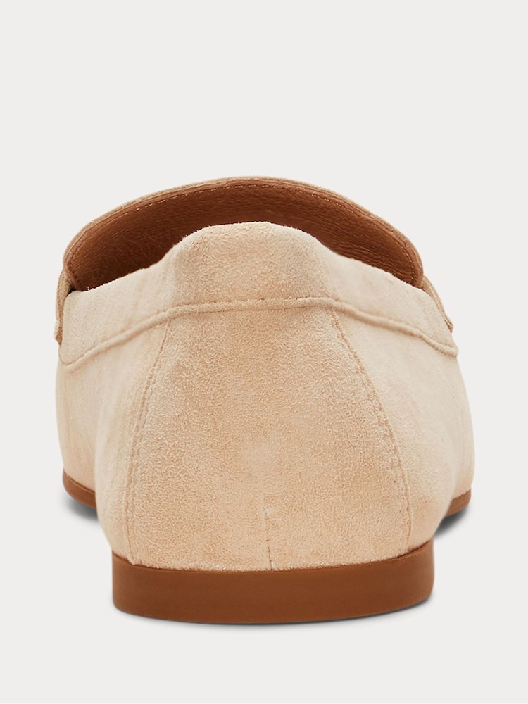 Lauren Ralph Lauren Natural Averi III Suede Loafer Shoes - Image 4 of 4 Lauren Ralph Lauren Natural Averi III Suede Loafer Shoes - Image 4 of 4