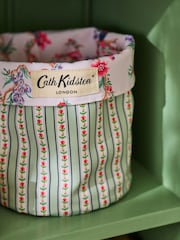 Cath Kidston Set of 2 Birds Reversible Storage Bags - Image 3 of 6