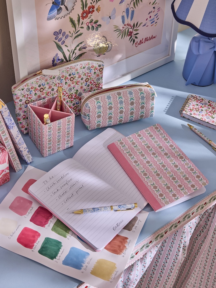 Cath Kidston Set of 3 Pink Storage Boxes - Image 2 of 4
