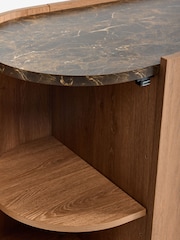 Mid Natural Nomad Oak Effect Large Sideboard - Image 11 of 11