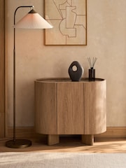 Mid Natural Nomad Oak Effect Small Sideboard - Image 1 of 11