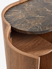 Mid Natural Nomad Oak Effect Small Sideboard - Image 11 of 11