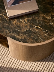 Mid Natural Nomad Oak Effect Small Sideboard - Image 6 of 11