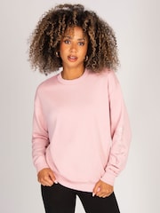 Pineapple Pink Womens Pink Sweatshirt - Image 1 of 5