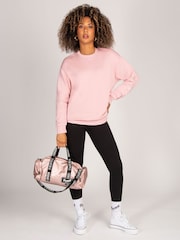 Pineapple Pink Womens Pink Sweatshirt - Image 3 of 5