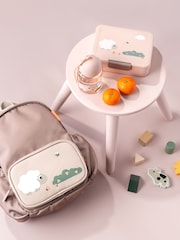 Done by Deer Pink Lunch Box with Divider Tiny Farm - Image 1 of 6