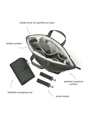 Done by Deer Green Adult Backpack with Changing Mat - Image 4 of 6
