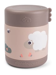 Done by Deer Pink Tiny Farm Insulated Food Jar - Image 2 of 3