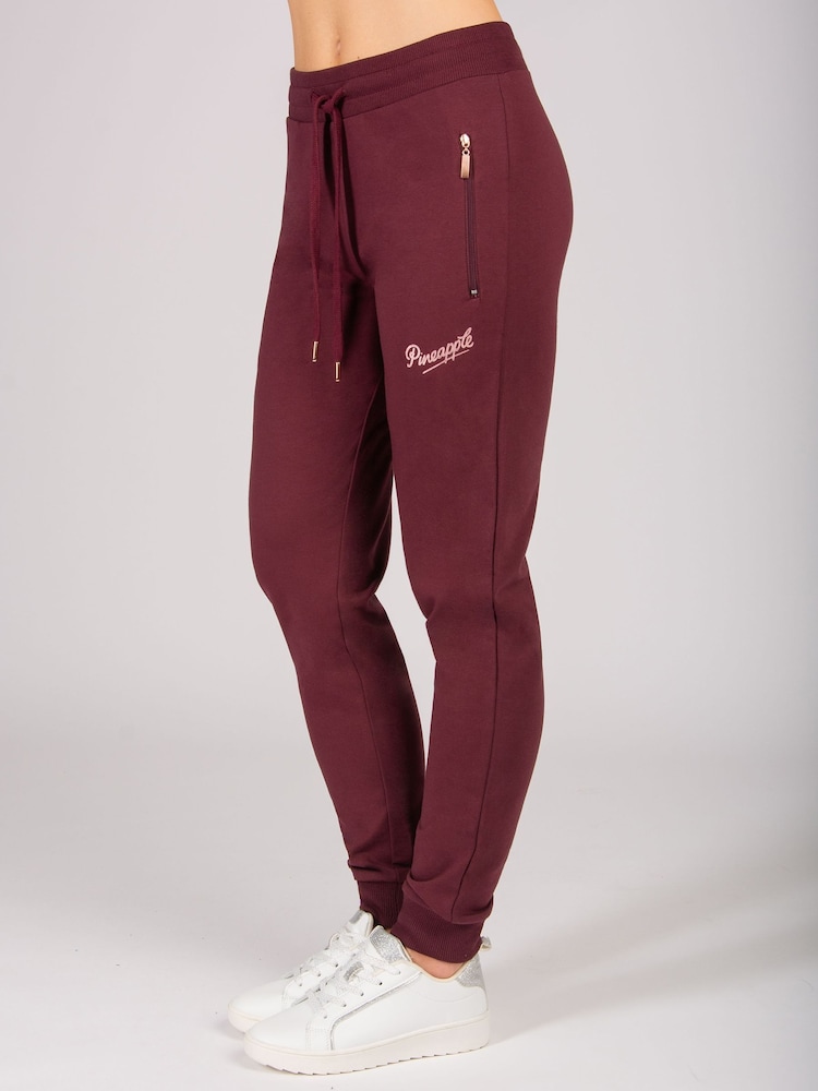 Pineapple Red Skinny Zip Joggers - Image 1 of 5