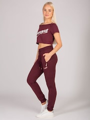 Pineapple Red Skinny Zip Joggers - Image 4 of 5