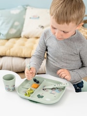 Done by Deer Green Foodie Dinner Set with Suction Tiny Farm - Image 1 of 5