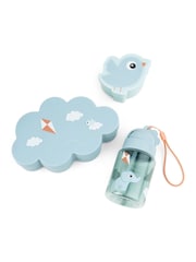 Done by Deer Blue Lunch & Snack Box with Straw Bottle Playground Powder - Image 2 of 5