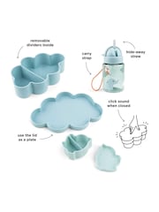 Done by Deer Blue Lunch & Snack Box with Straw Bottle Playground Powder - Image 4 of 5