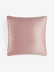 Blush Pink 59 x 59cm Matte Velvet Cushion - Image 4 of 4