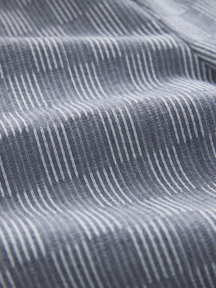 Blue Check Woven Pyjama Bottoms 2 Pack - Image 11 of 11