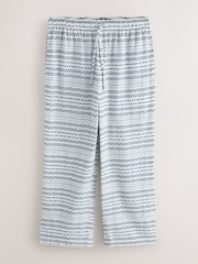 Blue Check Woven Pyjama Bottoms 2 Pack - Image 8 of 11