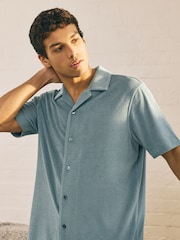 Green Short Sleeve Toweling Set - Image 4 of 11