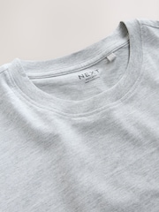 Blue/Neutral Short Sleeve Jersey Pyjamas Set - Image 8 of 10