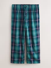 Green/Pink Check Woven Short Sleeve Pyjamas Set - Image 3 of 6