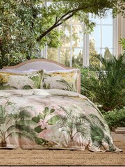 Lilac Garden Kew Garden 600TC Sateen Duvet Cover and Pillowcase Set - Image 1 of 4