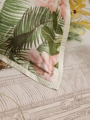 Lilac Garden Kew Garden 600TC Sateen Duvet Cover and Pillowcase Set - Image 3 of 4