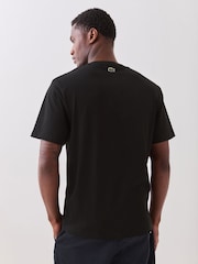 Lacoste Classic Fit Printed Cotton T-Shirt - Imagen 3 de 9