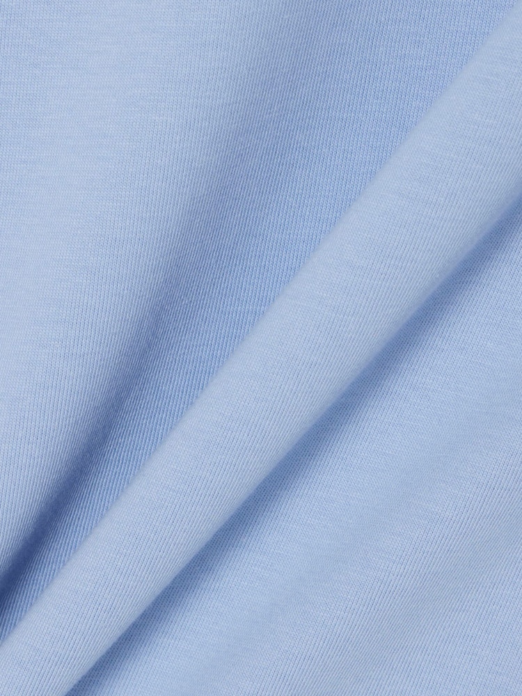 Lacoste Blue Relaxed Fit Cotton Midweight T-Shirt - Image 2 of 3