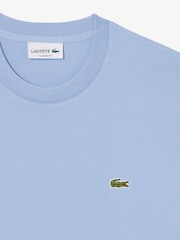 Lacoste Blue Relaxed Fit Cotton Midweight T-Shirt - Image 3 of 3