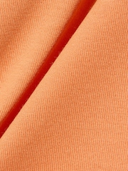 Lacoste Orange Classic Fit Colorblock Cotton T-Shirt - Image 8 of 8