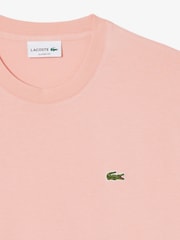 Lacoste Pink Relaxed Fit Jersey Cotton T-Shirt - Image 2 of 3