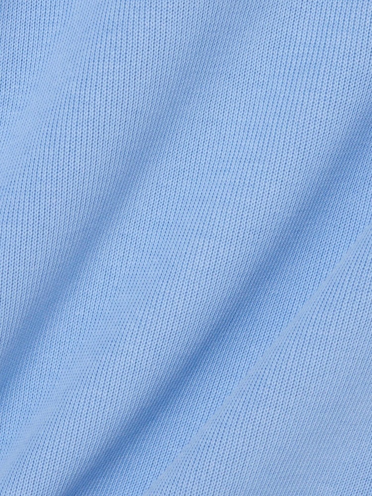 Lacoste Blue Classic Fit Collar Ribbed Polo Shirt - Image 7 of 7 Lacoste Blue Classic Fit Collar Ribbed Polo Shirt - Image 7 of 7