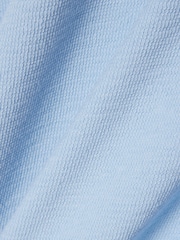 Lacoste Blue Jersey Open Neck Polo Shirt - Image 3 of 4